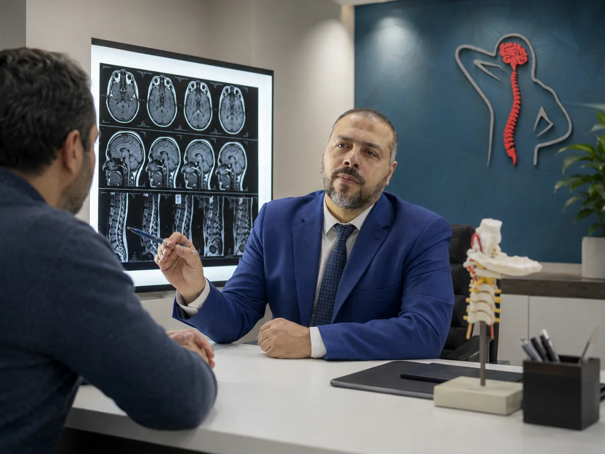 المتابعة الطبية بعد علاج الألم بالتدخل المحدود بدون جراحة